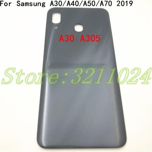 Top Quality New Battery Cover For Samsung Galaxy A30 A40 A50 A70 2019 Back Battery Cover Rear Door Housing Panel+Adhesive