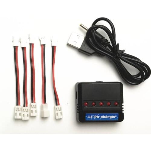 Helicopter for Wltoys V911 V911-1 V911-2 F929 F939 H36 E010 E010C E011 E013 X5C X5SW X5SC X5S Battery 5 in 1 Charger