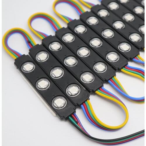 20PCS/lot RGB LED Module SMD 5050 DC12V for Advertisement Design LED Module Lighting Strip