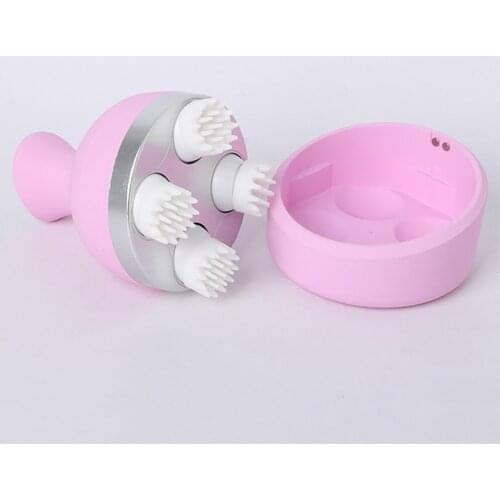 Waterproof Head Massager Electric Vibrating Scalp Body Deep Massage Migraine Relief Prevent Hair Loss Relieve Stress Health Care