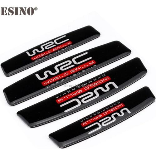 40 x Car Styling Door Edge Guard Protector Strips Anti-collision Anti-scratch Trim Door Edge Guard WRC Series Stickers