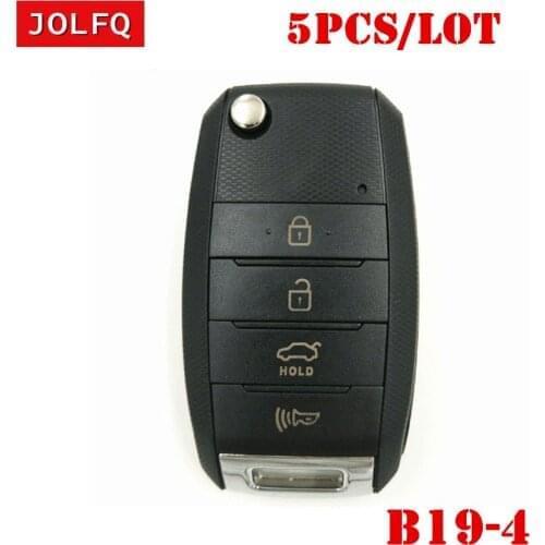 5PCS/LOT KEYDIY B19-4 4 Button Remote Key For URG200/KD900/KD200 B19
