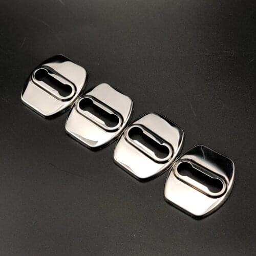 Car styling Accessories Door Lock Cover For Hyundai ENCINO KONA SantaFe Veracruz Mistra Tucson Veloster Rohens AZERA Avante