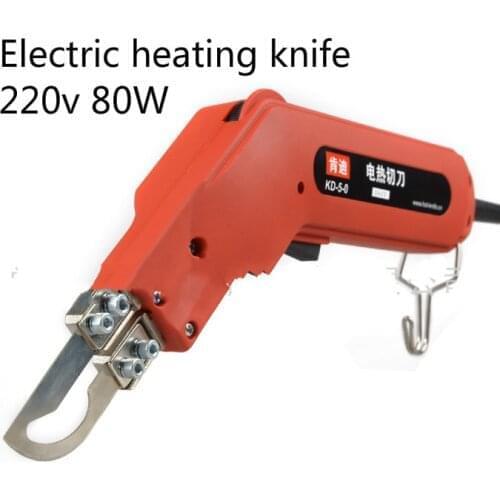 220v 80W Electric Knife Hot Melting Cutter Cloth Ribbon Electric heating knife Foam cutting DIY Arts and Crafts