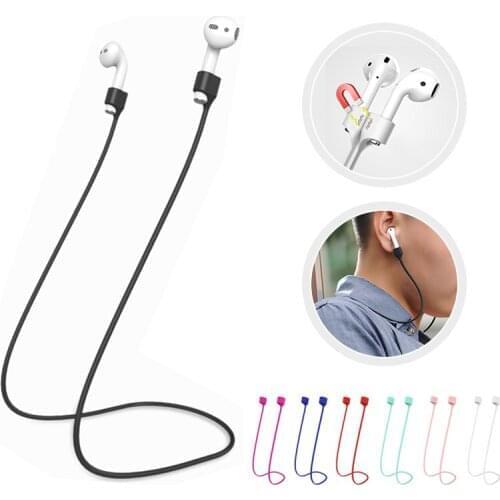 Magnetic Earphone Strap For Apple AirPods Pro Anti-Lost Earhook for airpods 1/2 Headphone Magnetic String Rope Silicone Cord