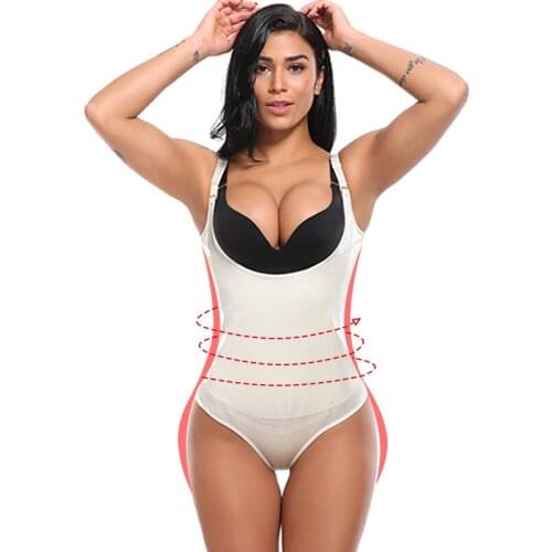 Miss Moly Latex Body Shaper Waist Slimming Shapewear Women Cincher Briefs Open Crotch Modeling Corset Tummy Control Underwear