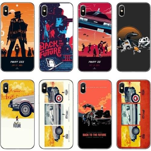 Back to the future part soft Cover Case For Samsung Galaxy M30 A70 A60 A50 A40 A30 A10 A9 A8 A6 J8 J4 J6 Prime Plus 2018