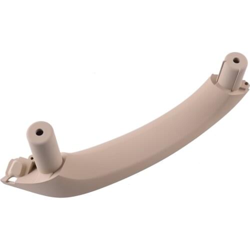 Beler Car Front Right Interior Door Pull Handle Trim Cover Fit for BMW X3 F25 X4 F26 2011 2012 2013 2014 2015 2016 2017 Beige