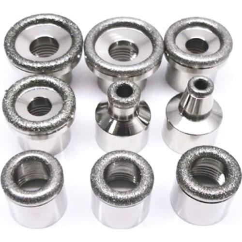 Diamond microdermabrasion tips 9 tips 3 wands dermabrasion tip for facial skin peeling blackhead remover face care salon beauty