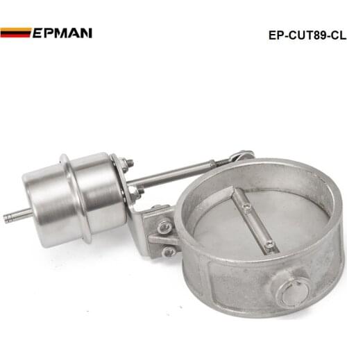 NEW Vacuum Activated Exhaust Cutout / Dump 89MM Close Style Pressure: about 1 BAR For BMW 520i f10 EP-CUT89-CL