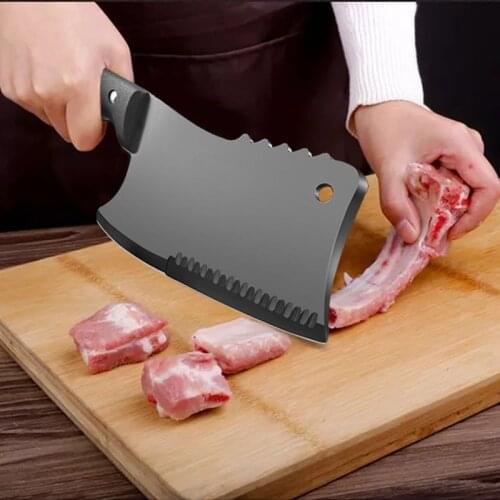 Butcher Knife 3CR13 Stainless Steel Bone Chopping Knife ABS handle Meat Slicing Cleaver High Hardness Kitchen Chef Knife