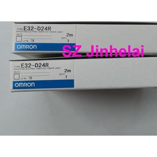 OMRON E32-D24R Authentic original PHOTOELECTRIC SWITCH FIBER UNIT 2M