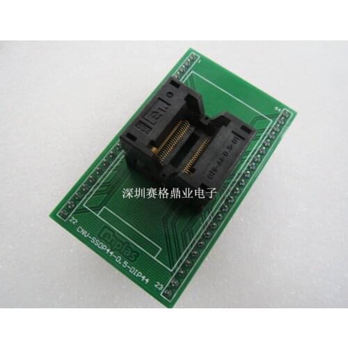 Opentop 100%New&Original OTS-44-0.5-01 SSOP44/TSSOP44 0.5mm ENPLAS IC Burning seat Adapter testing seat Test Socket test bench