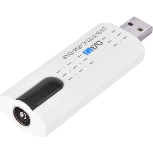 P82F Mini USB2.0 Digital DVB-T USB 2.0 Digital Video Broadcasting SDR+DAB+FM H DTV Tuner Receiver Stick