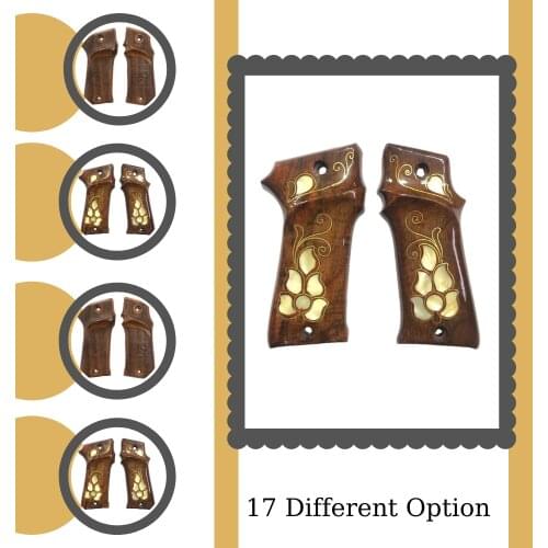 Grip and Case For Llama 9mm. Parabellum laser cut custom grips Gun Accessories Weapon Case Hunting Gun Hunting Accessories equipment Gun tactical molle pistol brace Glock