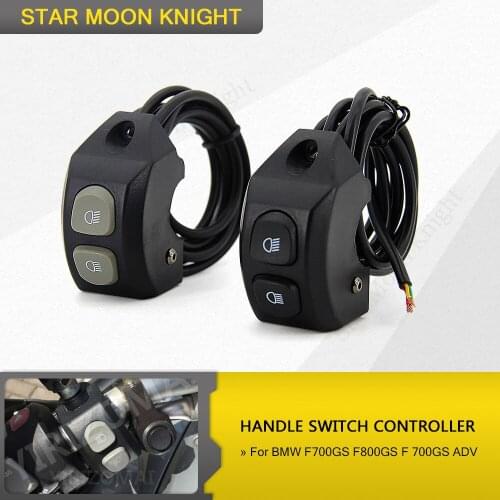 Handle Switch Controller Handle Button Button for BMW F700GS F800GS F 700GS ADV Adventure LED Fog Light Intercom Windshield Lift