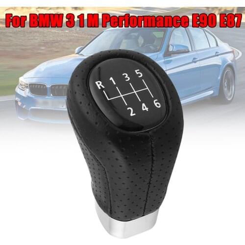 5/6 Speed Manual Gear Shift Knob Shifter Lever For BMW 3 1 M Performance E90 E87