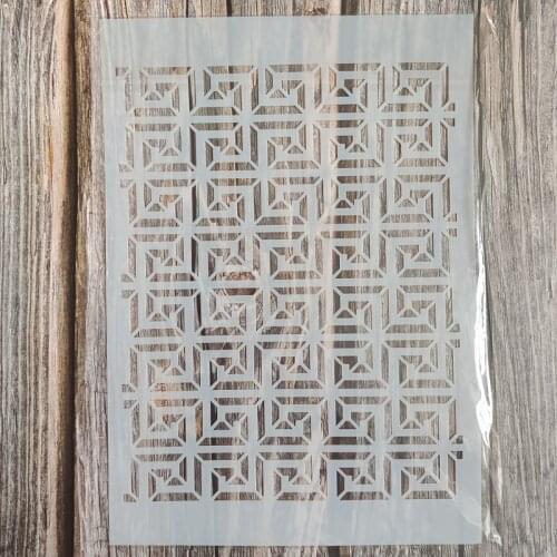 A2 A3 A4 Size DIY Craft Wall Art Stencil for Painting on Wood,Fabric,Walls Art Scrapbooking Stamping Album Embossing Paper Cards