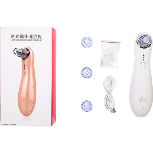 Facial Blackhead Remover Black Spots Pore Cleaner Machine Electric Acne Cleaner Blackhead Black Point Vacuum Cleaner Tool