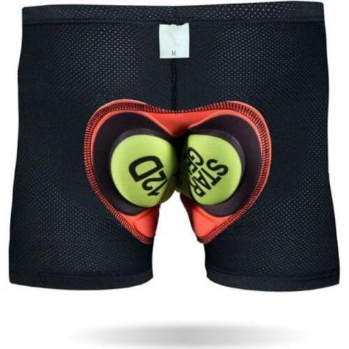 3D Cycling Shorts Unisex Silicone Bike Bicycle Saddle Padded Underwear Riding Short Pants Men\s Sportswear Bicycle Accessories