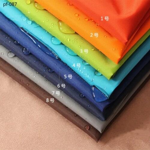 Waterproof silver coated 50*150cm Oxford cloth all polyester Oxford tablecloth multicolor waterproof tent cloth