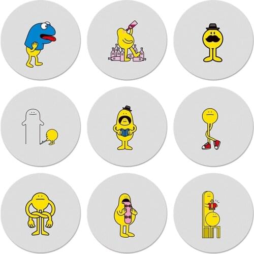 The Big Lez Show Choomah Icons Pins Badge Decoration Brooches Metal Badges For Backpack Decoration 58mm