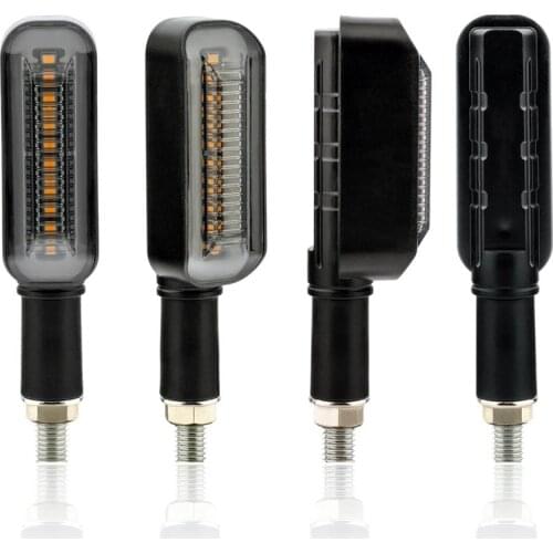 1 Pair 12v Led Turn Signals Motorcycle Stop Signals Drl Motorcycle Flasher