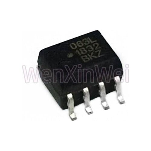 10PCS HCPL-063L-500E HCPL-063L 063L SOP8 Optocoupler