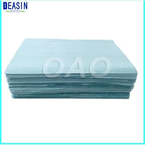200pcs/Bag Dentist Oral Hygiene Medical Paper Scarf Tattoo Bib Disposable Water-resistant Scarf Neckerchief Dental Material
