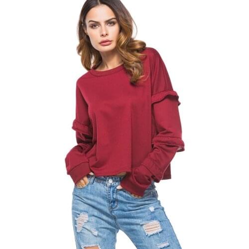 2018 O-neck Long Full Drop-shoulder Streetwear Direct Selling Unicorn Moletom Feminino Kpop Sweatshirt Women New Pattern Neck