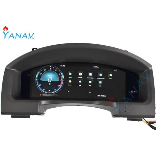 Android system Car GPS Navigation LCD instrument screen For-Toyota Land Cruiser 2008-2019 car dashboard Multimedia player