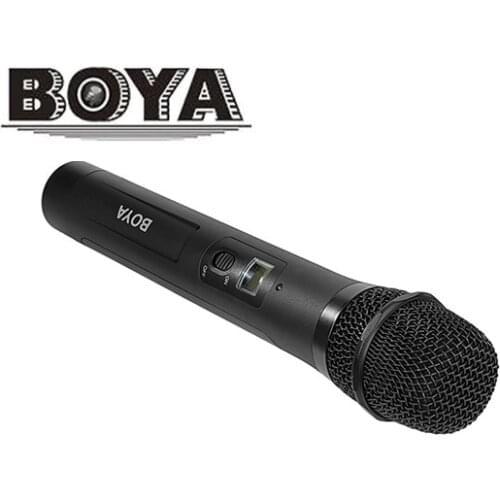 BOYA BY-WHM8 Microphone UHF transmission with 48UHF channels Work with BY-WM8 /BY-WM6 Receiver