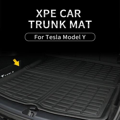 Model Y Luggage Pad Trunk Mat For Tesla Model Y 2021 XPE Protective Mat Cargo Tray Waterproof Dustproof Auto Parts