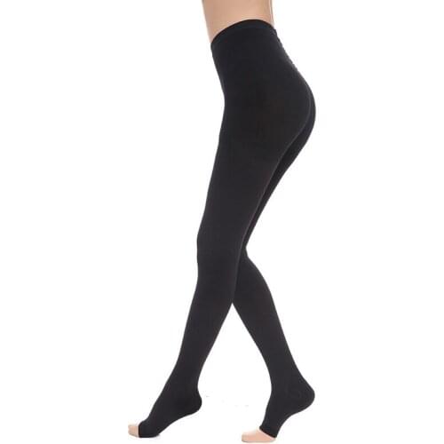 Medical Compression Stockings Varicose Veins Open Toe Stockings Medical Support Hose 30-40 MmHg High Compression