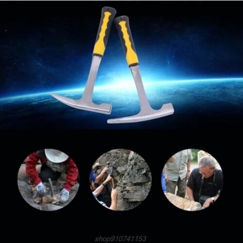 Geological Exploration Hammer Pointed Mineral Exploration Geology Hammer Hand Tool M20 21 Dropshipping