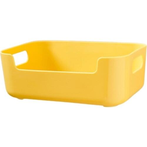 Wall Mount Plastic Storage Box Bin Bedside Floating Shelf Basket Adhesive Rack