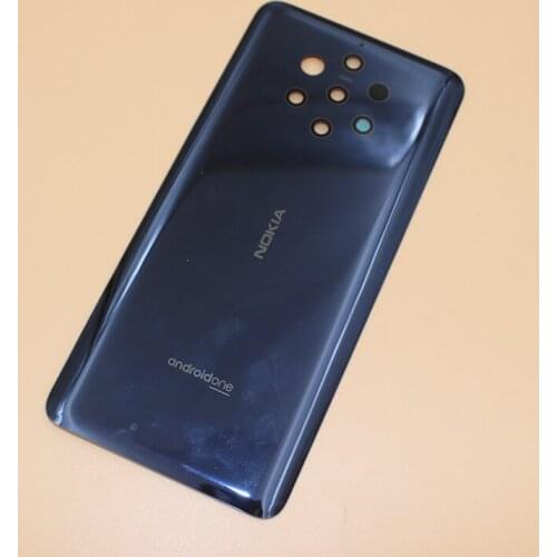 Original Battery Cover Rear Door Housing Case For Nokia 9 Pureview Back Housing Spare Replacement Parts With Logo For nokia 9