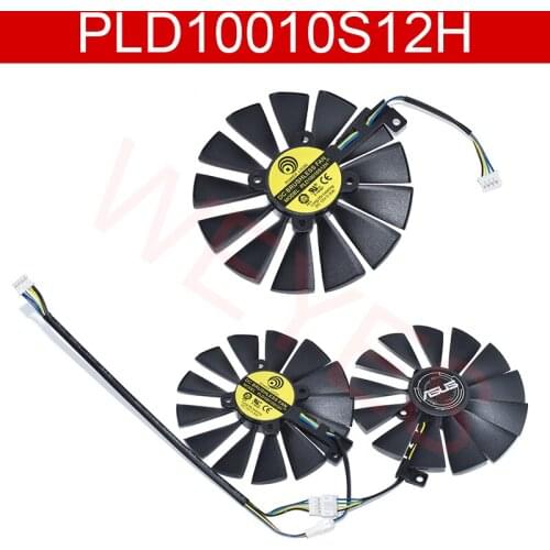Original For POWER LOCIC BRUSHLESS PLD10010S12H DC12V 0.3A Cooling Fan