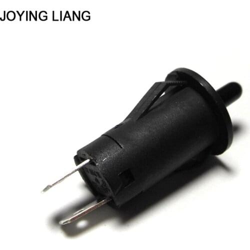 JOYING LIANG KA5 Black ON (OFF) Button Switch Refrigerator Cabinet Light Switch Press Down OFF 1A 250V AC Switches 10PCS/LOT