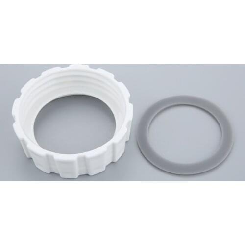 2pcs/kit Replace Blade Base Bottom Cap+Rubber Sealing Gasket fits for Hamilton Beach Blender Glass/Plastic Jar White Holder Tool