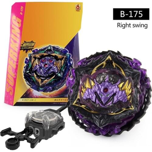 Toupie Beyblades Burst B175 with Sparking Two-way Ruler Launcher Spinning Toys for Children