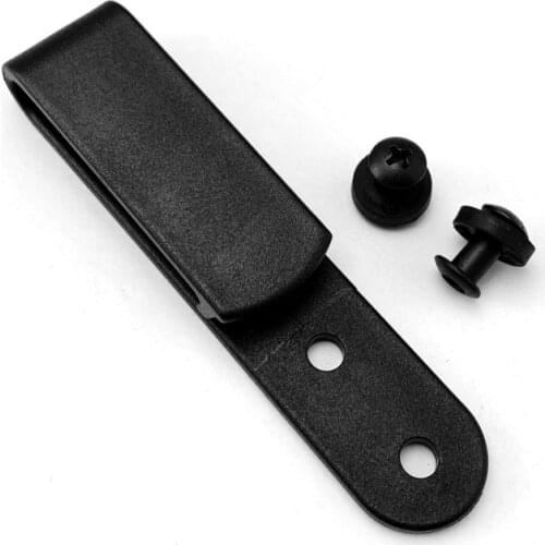 1PC Black Portable Belt Clip Outdoor Gears Molle-Lok Small Strap System Clamps Clamp Holder For Kydex HOLSTER IWB Cover