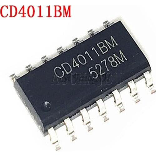 10PCS CD4011BM CD4060BM CD4066BM CD4001BM CD40106BM CD4013BM CD4051BM SOP new and original IC