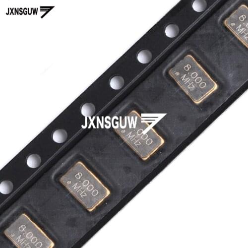 10PCS SMD active crystal 5032 8.000MHz 25PPM 3.3V 5.0*3.2mm 4-pin resonator