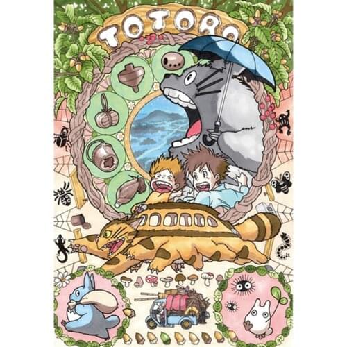 100% Full DIY 5D Mosaic Diamond Painting Cartoon Japan Anime Cat Series Cross Stitch Diamond Embroidery Patterns rhinestones