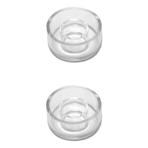 2pcs LTQ IE-Nail Replacement Accessories 25mm Quartz Dish for Hybrid Dab Nails Titanium Nail