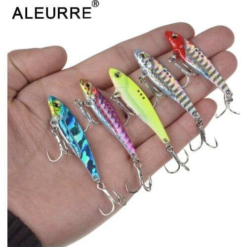 3D Eyes VIB Metal Fishing Lure Professional Crankbait Artificial Hard Bait Bass Lure Wobblers Fish Fishing Tackle
