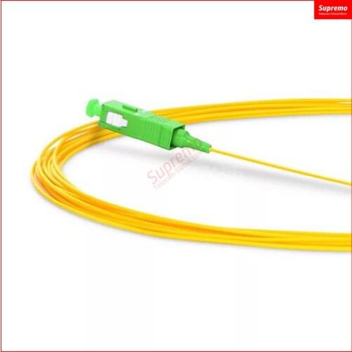 50PCS/lot SC APC SM Singlemode 0.9mm Fiber Optic Pigtails Buy more and save more