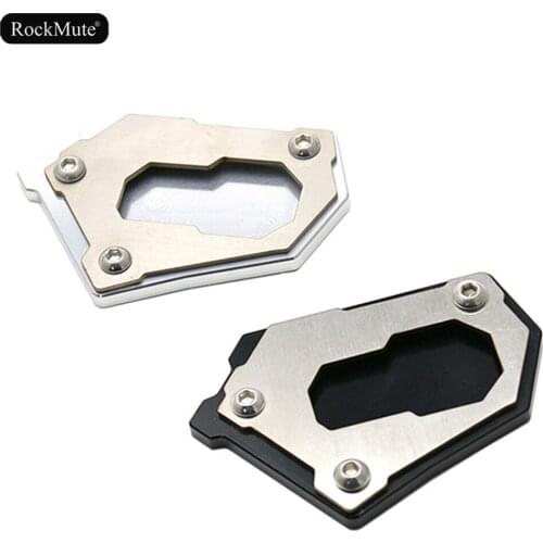 Side Stand Kickstand Extension Enlarger Support Base Plate For BMW F750GS F850GS 2018-2019 Motorcycle Left Kick Stand Supporter