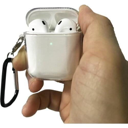 Explosive headphone box for Airpods Case one-piece transparent headphone protective cover Anti-drop airbag TPU headphone shell